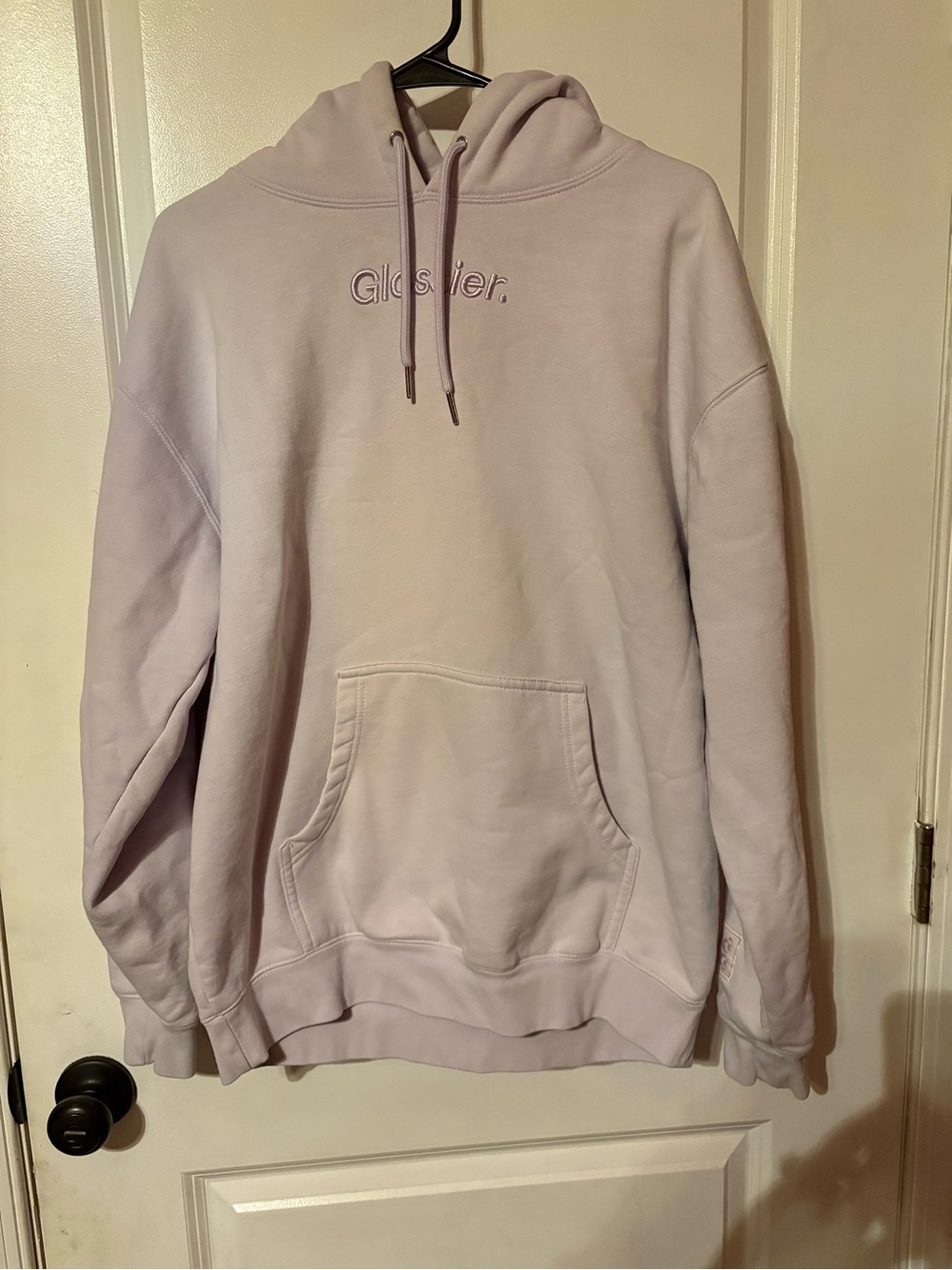 Glossier Olivia Rodrigo collab hoodie size large